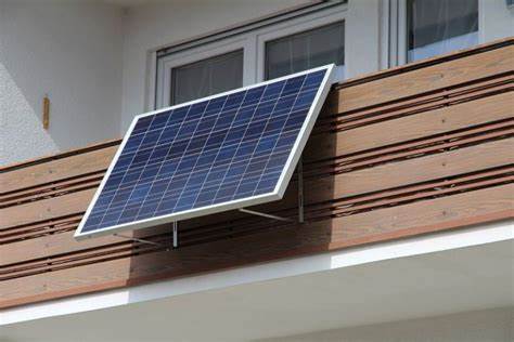 Soportes ajustables para paneles solares Paneles solares para balcones