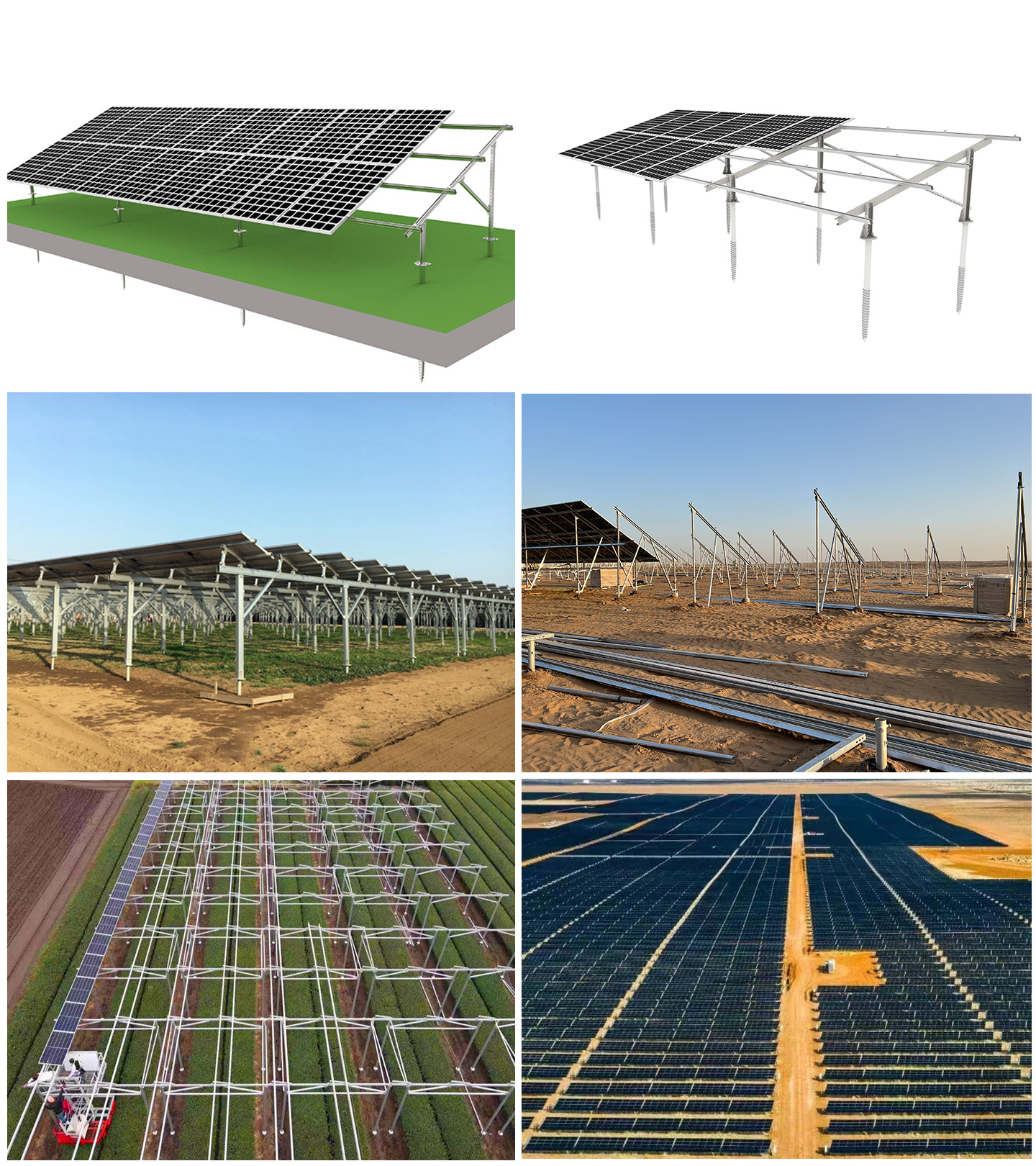 Montaje solar en suelo