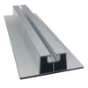 Sección de perfil de aluminio Riel de aluminio de montaje solar