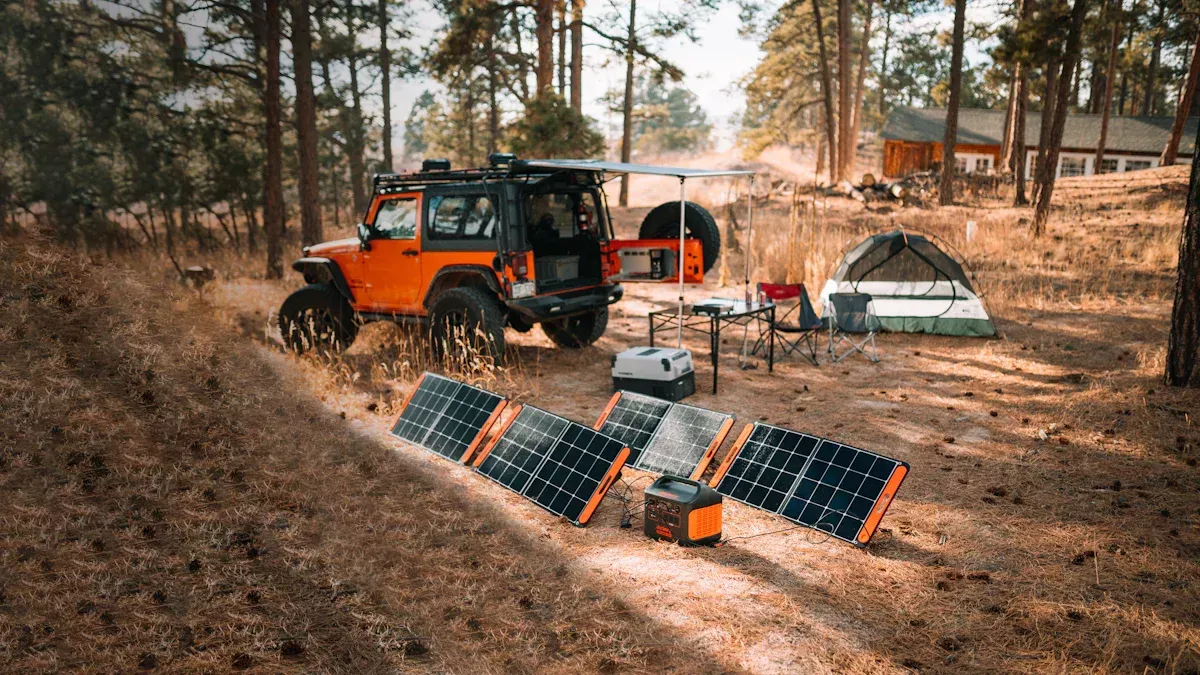 Los mejores paneles solares de 100 vatios para vehículos recreativos y campamentos en 2025