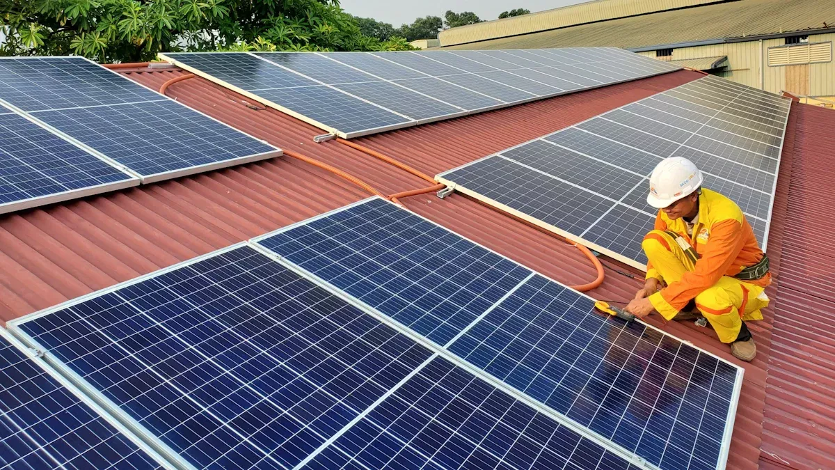 ¿Cuál es el costo promedio de los paneles solares en 2025?