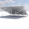 Sistema de panel de energía solar Kit de panel de energía solar de montaje de techo plano con módulo fotovoltaico inversor 