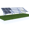Sistema de estructura solar fotovoltual de montaje solar de montaje solar de panel solar de un solo polo soporte de columna única