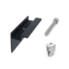 Panel solar solar personalizado ALUMINUS NEGRO CLAMP CLAMP CLAMP END Sistema de montaje solar