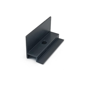 Panel solar solar personalizado ALUMINUS NEGRO CLAMP CLAMP CLAMP END Sistema de montaje solar