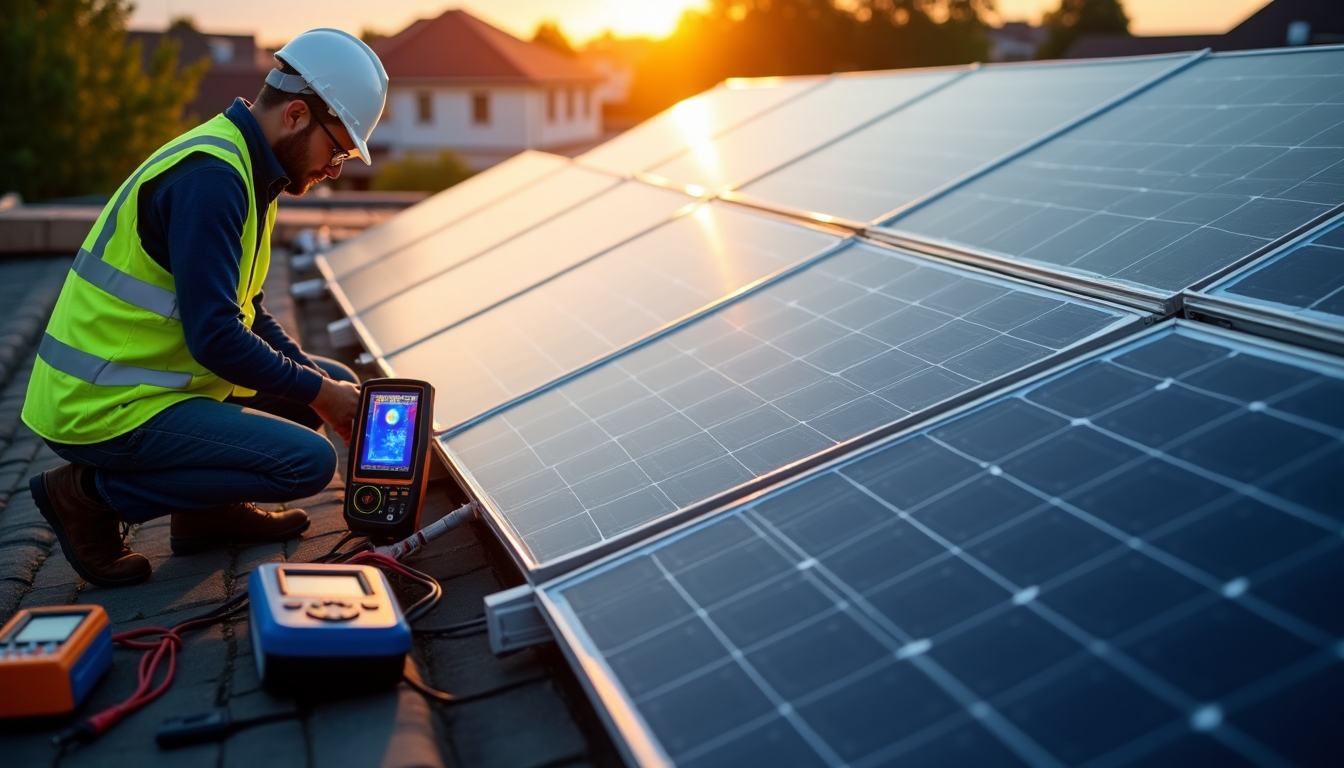 Especificaciones técnicas clave para la inspección solar en sistemas fotovoltaicos distribuidos