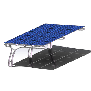 Kit de montaje de estantería de carportio PV PAN Solar Sistema de montaje de cochera Sistema de energía