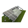 Paneles solares Estructura de montaje solar molido con Bloque de concreto FundationA